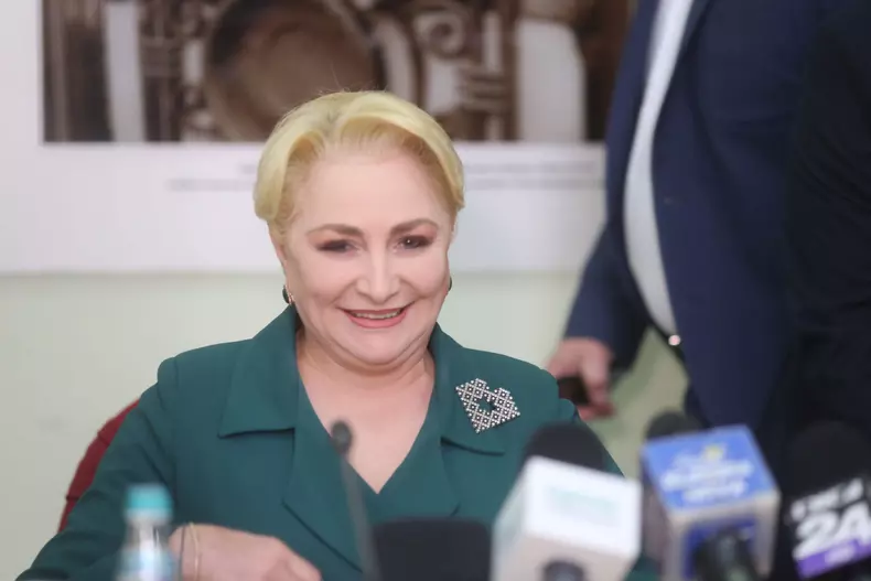 TIMISOARA - VIZITA - PREMIERUL DEMIS - VIORICA DANCILA