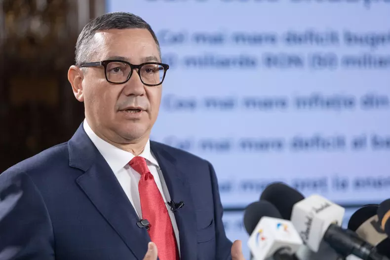 BUCURESTI - LANSARE PROGRAM PREZIDENTIAL - VICTOR PONTA