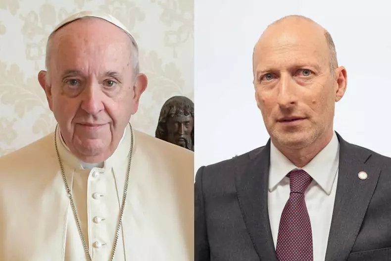 papa francisc colaj medicul sergio alfieri