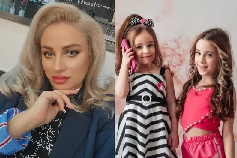 Sânziana Buruiană fiice colaj1