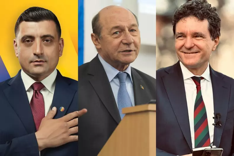 colaj george simion traian basescu nicusor dan