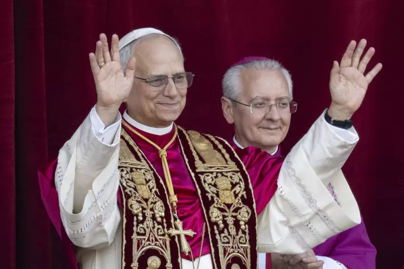 Cardinal Robert Prevost of the United States elected Pope Leo XIV