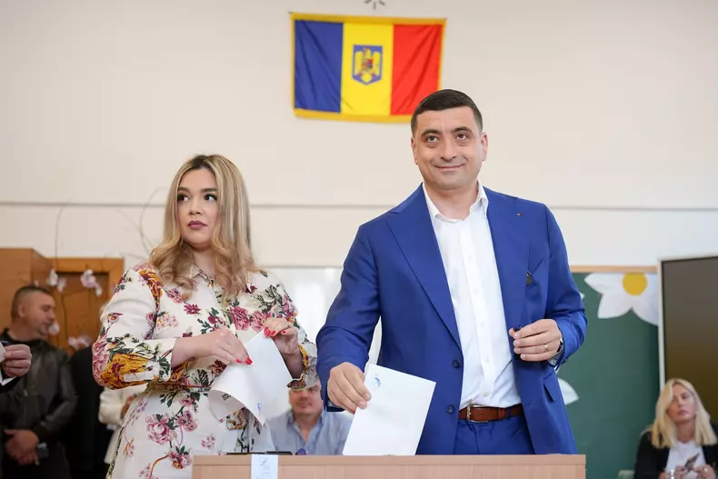 BUCURESTI – ALEGERI PREZIDENTIALE 2025 – TURUL 2 – GEORGE