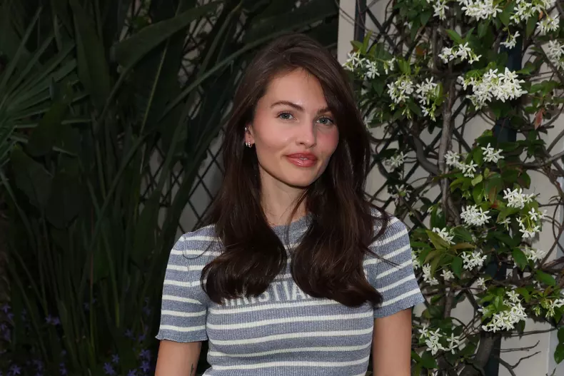 Thylane Blondeau Seen Leaving Hotel Majestic In Dior Look During Cannes Film Festival - 18 May 2025