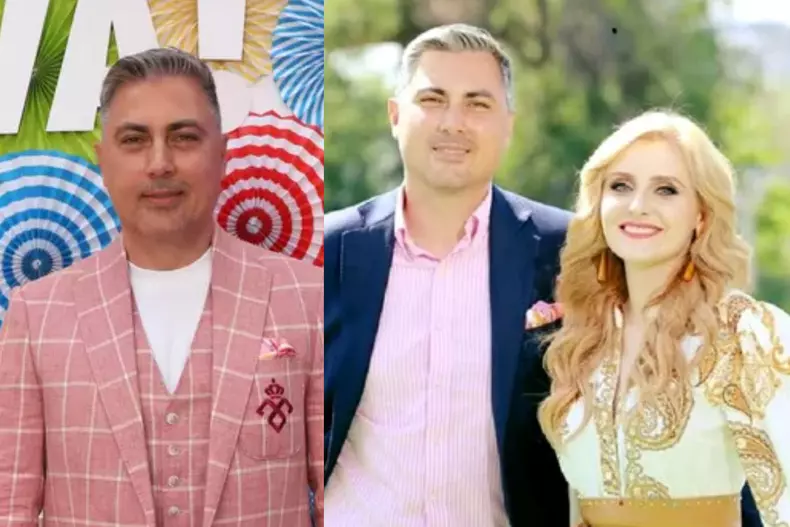 Colaj foto cu Alexandru Ciucu și Alina Sorescu