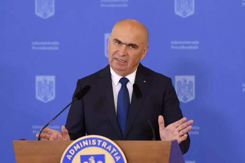 BUCURESTI - PALATUL COTROCENI - CONFERINTA DE PRESA - ILIE BOLOJ