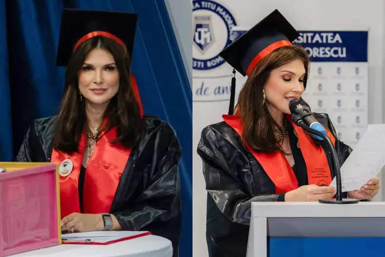Monica Barladeanu absolvire colaj