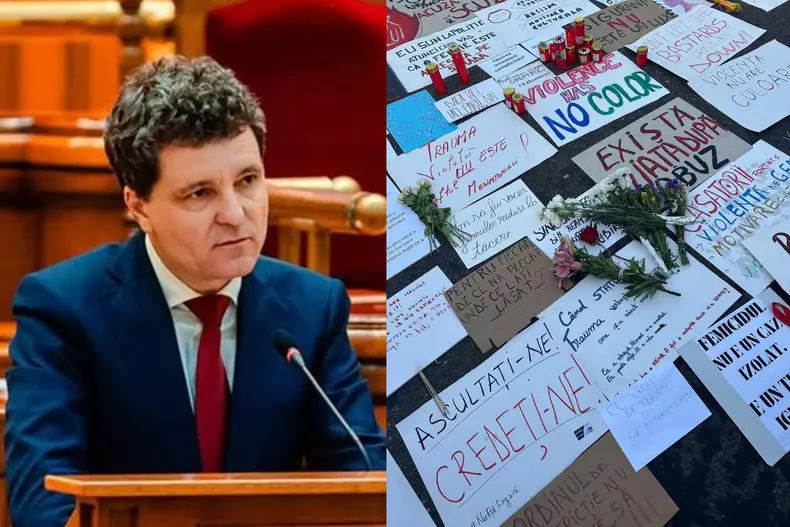 nicusor dan protest piata victoriei colaj