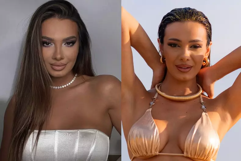 Andreea Crăciun de la Insula iubirii colaj