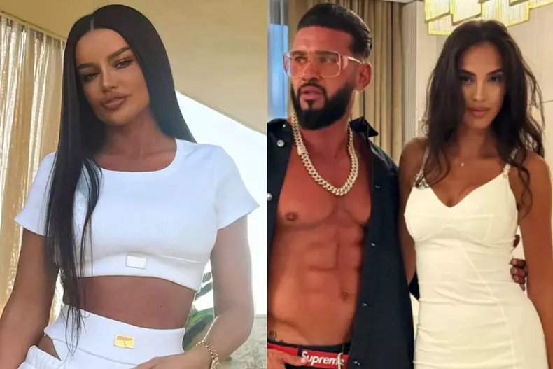 Colaj foto cu Babs, Dorian Popa și Andreea, iubita lui