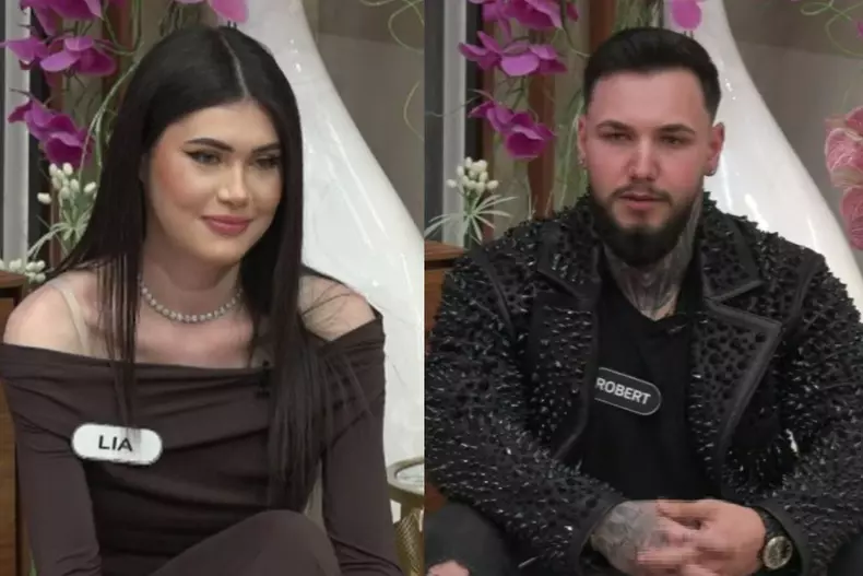 Colaj foto cu Lia și Robert de la Casa iubirii