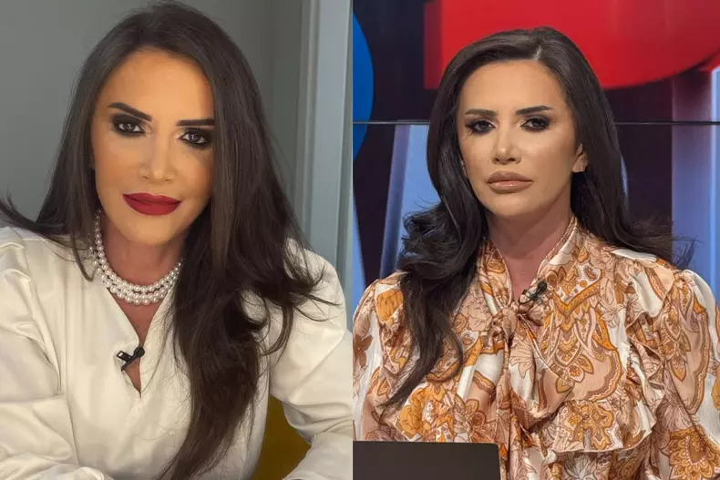 Colaj foto cu Mara Bănică