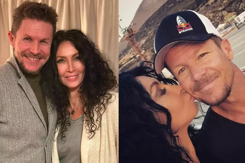 Colaj foto cu Mihaela Rădulescu și regretatul Felix Baumgartner