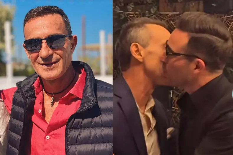 Colaj foto cu Radu Mazăre și fiul lui