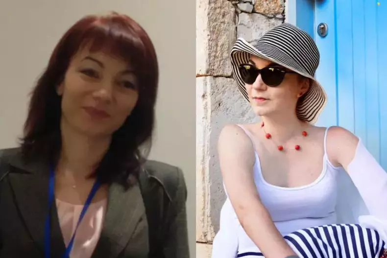 Colaj foto cu regretata Sânziana Lovin