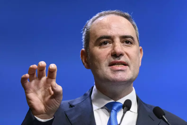 BUCURESTI - GUVERN - MINISTRUL FINANTELOR - CONFERINTA DE PRESA