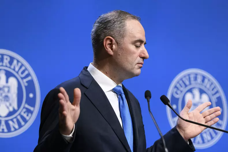 BUCURESTI - GUVERN - MINISTRUL FINANTELOR - CONFERINTA DE PRESA