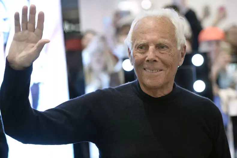 Meeting with Giorgio Armani