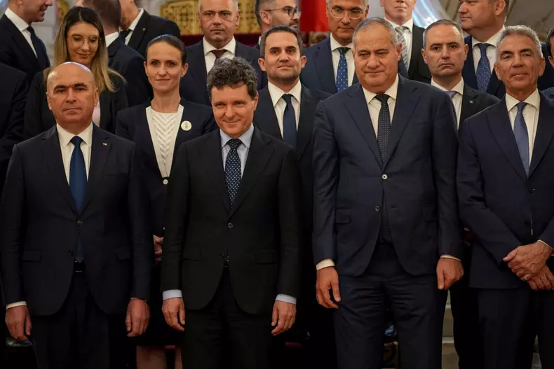 PALATUL COTROCENI - DEPUNERE JURAMANT DE INVESTITURA - MINISTRI