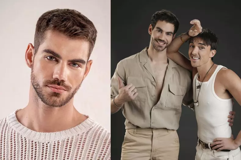 Colaj foto cu Alejandro Fernandez și Emil Rengle