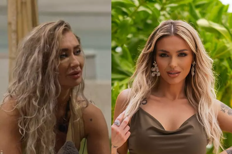Colaj foto cu Maria Avram și Ella Vișan de la Insula iubirii