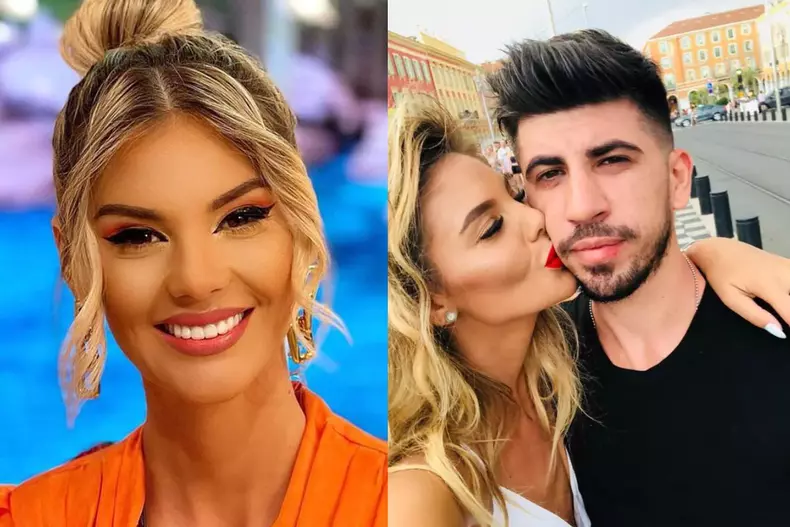 Colaj foto cu Ramona Olaru și fostul soț
