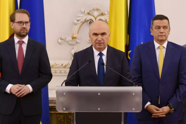 BUCURESTI - ACORD COALITIE - GUVERN