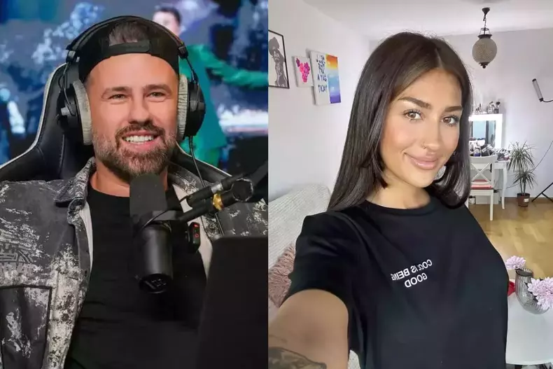 Colaj foto cu Florin Ristei și Yasmin Awad