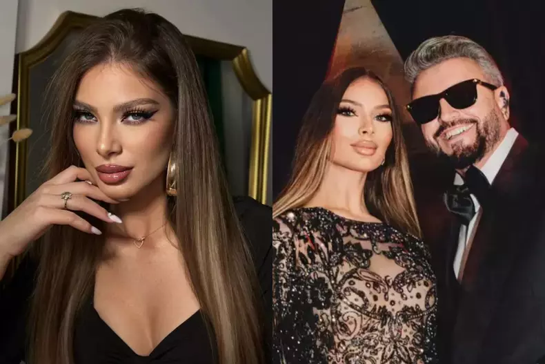 Colaj foto cu Nicolle Fota și Cătălin Botezatu