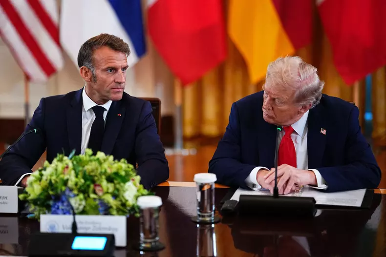 Trump Meets President Zelenskyy of Ukraine and European Leaders