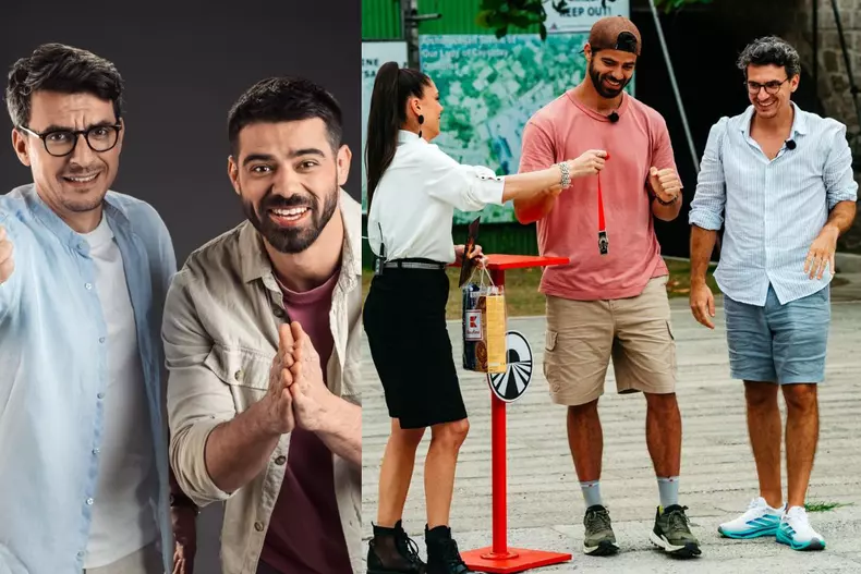 Colaj foto cu Alexandru Ion și Ștefan Floroaica