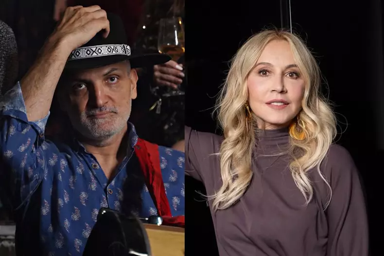 Colaj foto cu Damian Drăghici și Anastasia Soare