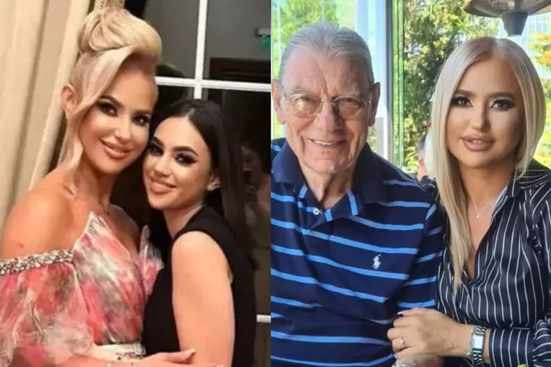 Colaj foto cu Emeric Ienei și familia lui