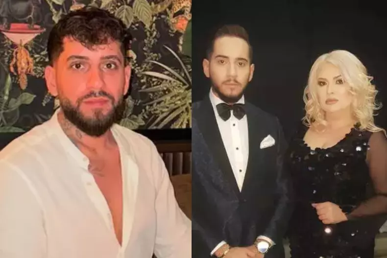 Colaj foto cu Fulgy și mama lui