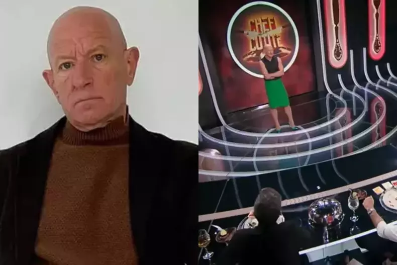 Colaj foto cu Mark Bryan la „Chefi la cuțite”