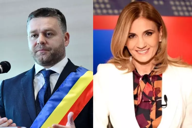 Colaj foto cu Ciprian Ciucu și Anca Alexandrescu