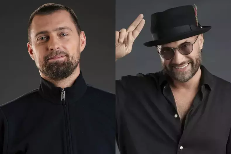 Colaj foto cu Gabi Tamaș și Mihai Bendeac