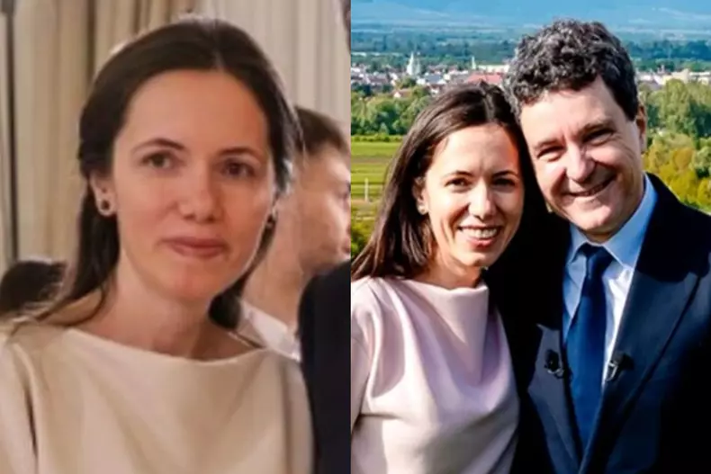 Colaj foto cu Nicușor Dan și Mirabela Grădinaru