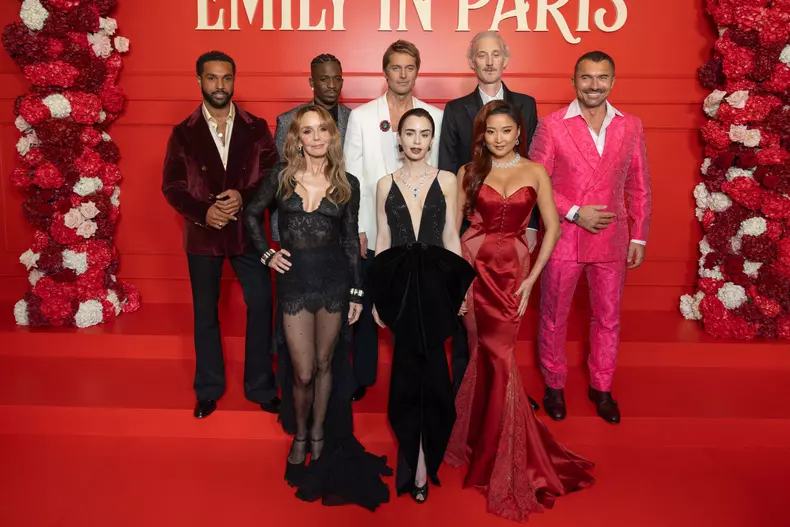 Emily In Paris - Season Five - Netflix Paris Premiere