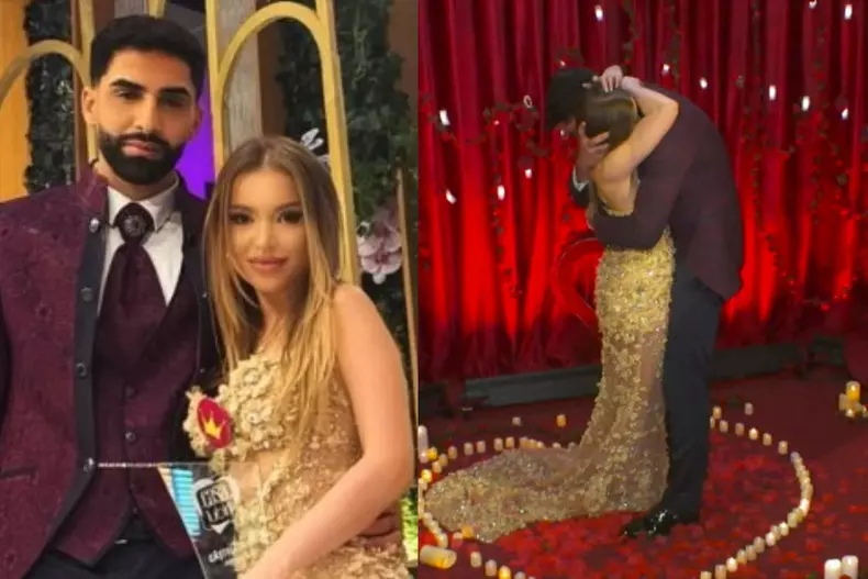Colaj foto cu Veronica și Ahmed de la Casa iubirii