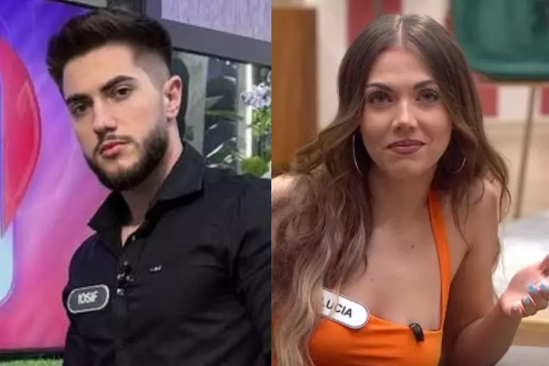Colaj foto cu Iosif și Lucia de la Casa iubirii