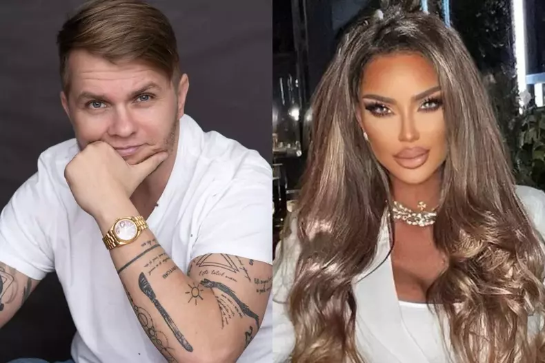 Colaj foto cu actorul Codin Maticiuc și Bianca Drăgușanu