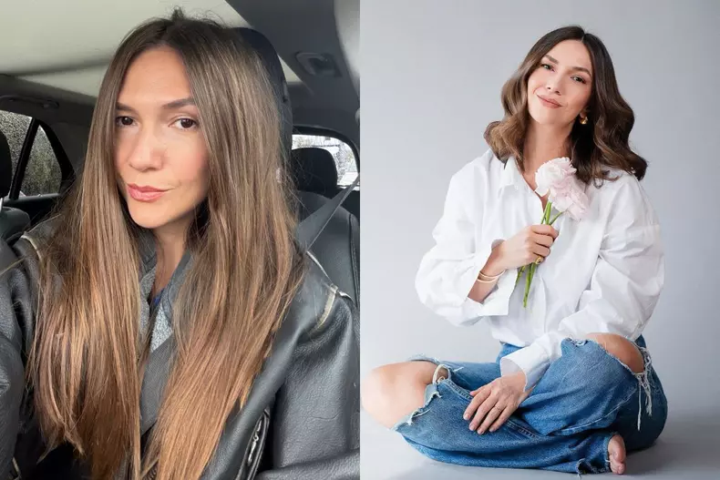 Colaj foto cu Adela Popescu