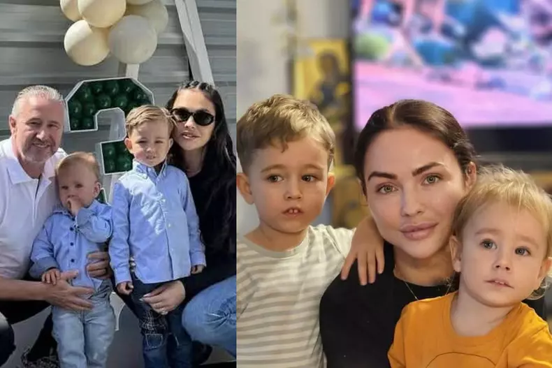 Colaj foto familie