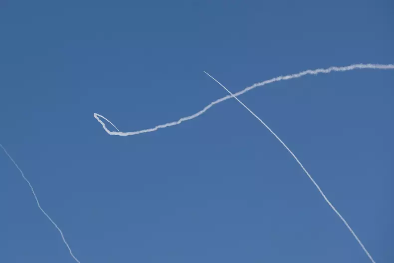 Iranian Missile Attack - Tel Aviv
