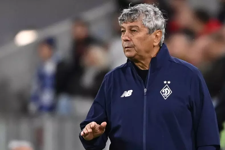 Romania national soccer coach Mircea Lucescu