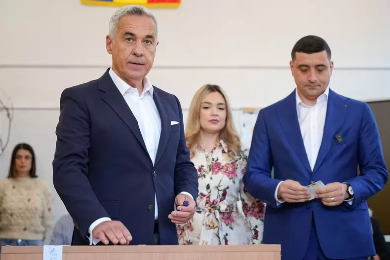 BUCURESTI – ALEGERI PREZIDENTIALE 2025 – TURUL 2 – GEORGE