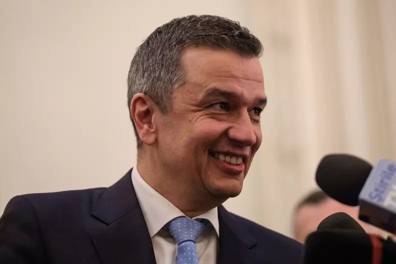 BUCURESTI - PARLAMENT - MOTIUNE DE CENZURA - GUVERNUL BOLOJAN