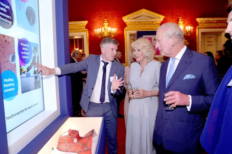 King Charles III And Queen Camilla Host 125th Anniversary Reception For Cancer Research
