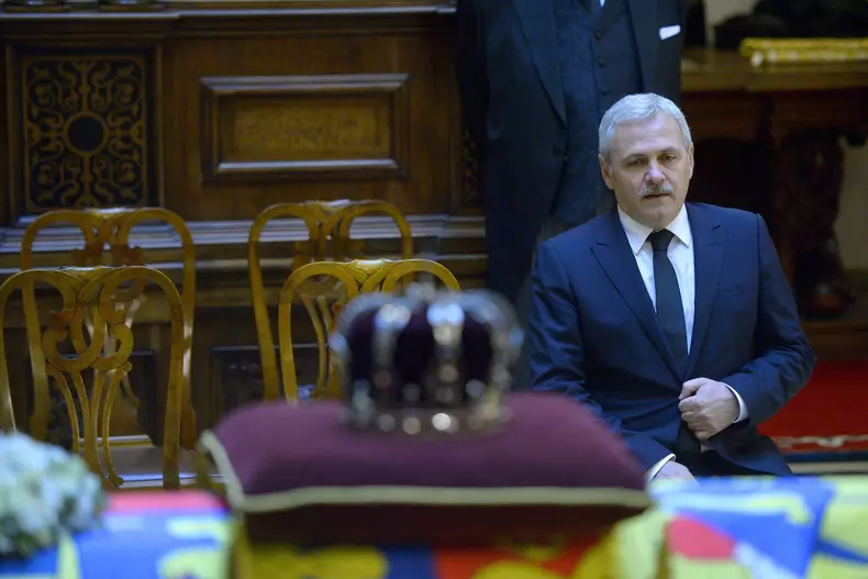 Funeral of King Michael I in Peles Castle